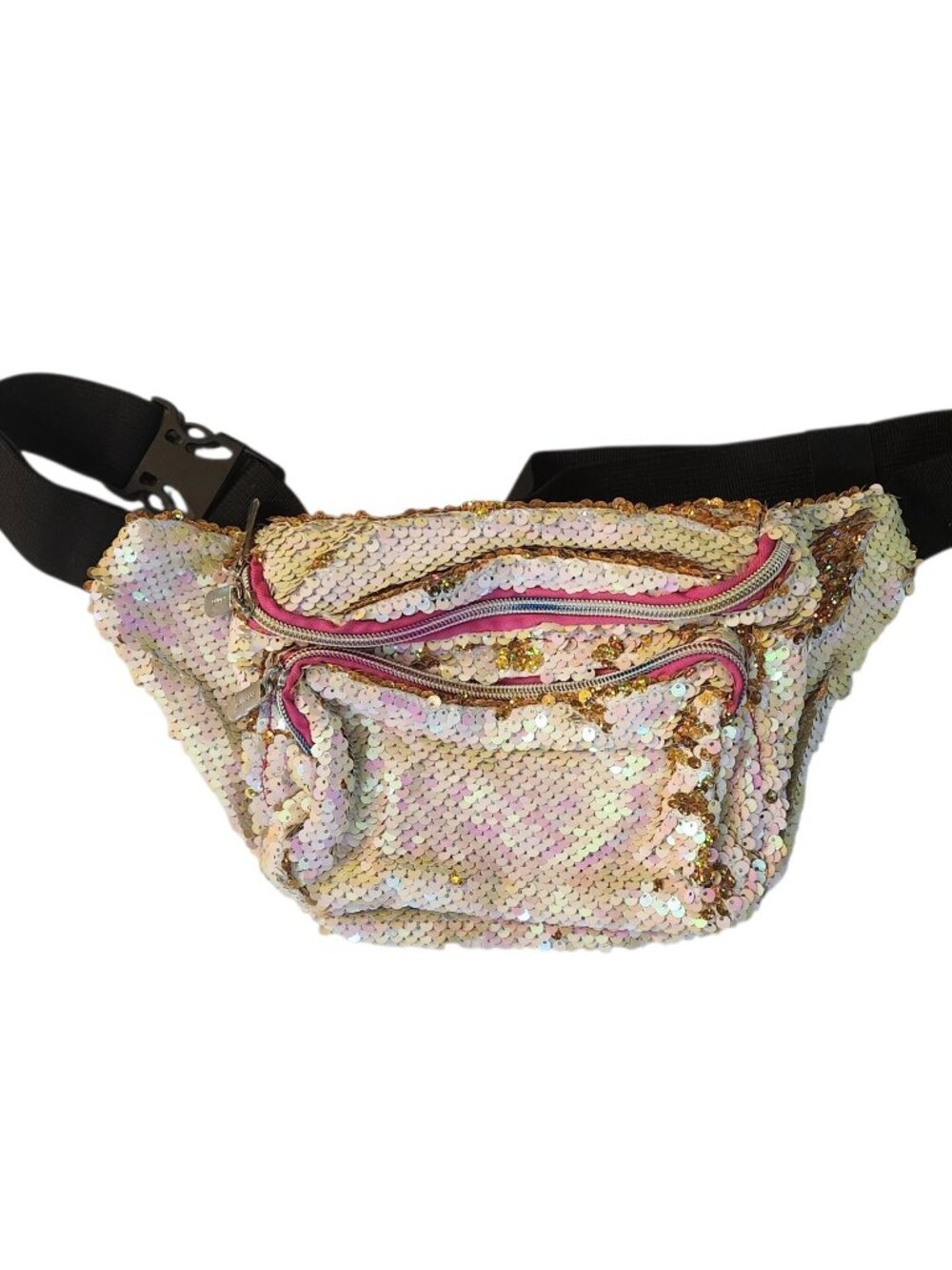 Sojourner Bag Fanny Pack Sequin Multicolor Color Changing Adjustable